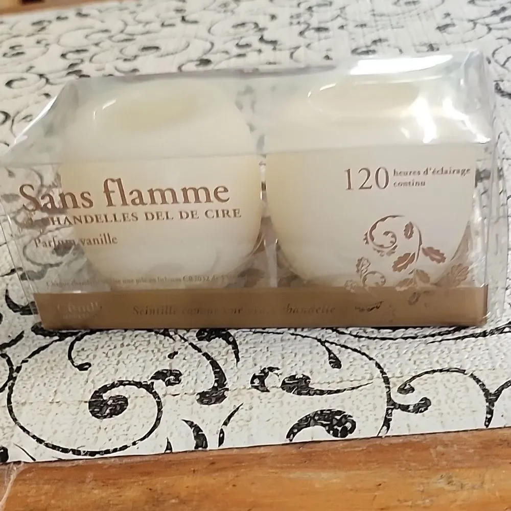 Sans Flamme Vanilla Scented Candles